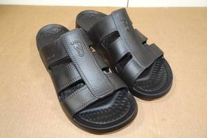 lot 356 image: NuuSol Mens Sandals -Size 9, Black