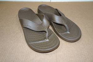 lot 370 image: NuuSol Unisex Sandals -Mens 10Womens 11, Brown