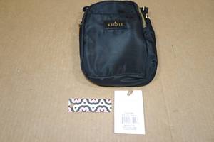 lot 371 image: Kedzie Crosstown Crossbody Purse -Black