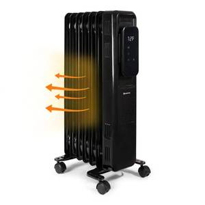 Comfort Zone  1500-Watt Electric Oil-Filled Space Heater with Digital Display