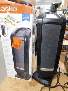 Lasko  Tower 22 in. Electric Ceramic Oscillating Space Heater with Digital Display