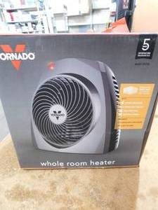 Vornado  VH200 1500-Watt Electric Portable Space Heater, Whole Room Vortex Heat Circulation, Charcoal
