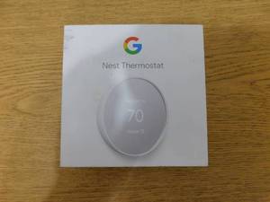 Google  Nest Thermostat - Smart Programmable Wi-Fi Thermostat - Snow