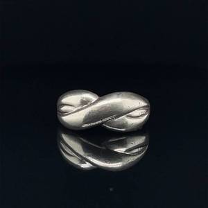 Double Woven Cross-Over Ring