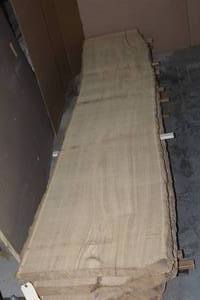 Elm Slab 122.5 Length 84 Thick 22.5-20-18 Ends and Middle Widths
