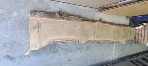 White Oak Slab 120 Length  124 Thick  13-13-15 Ends and Middle Width