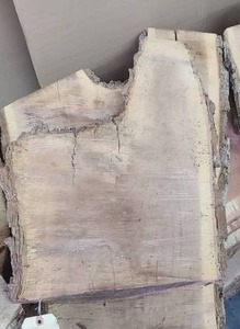 Black Walnut Slab 29 Length  104 Thick  13-17-5 Ends and Middle Width