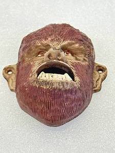 Cast Iron Werewolf Bottle Opener 4 Inches Tall