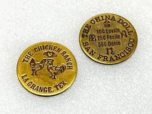 Chicken Ranch & China Doll Tokens