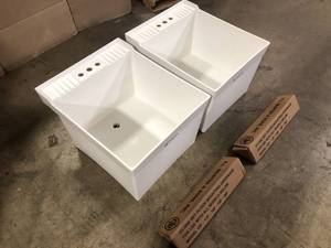 lot 30 image: El Mustee & Sons Landry Room Sinks, Customer returns Review all pictures
