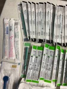 Large Lot Of New In Package Medical Grade Supplies Including&nbspBeaver-Visitec Int 6900 Mini Straight Stainless Steel Sterile Surgical Blades &amp More Please See Pictures For All That Is In This Lot