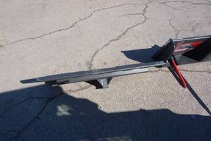 lot 27 image: Brand New Made In Minnesota Grey Wolf Universal Mount Bobcat Skid Loader Skid Steer Trailer Mover Attachment
