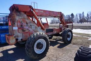 lot 6 image: 1997 Sky Trac Model 6036 TelehandlerTelescoping Fork Lift