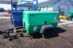 lot 11 image: 2013 Ingersoll Rand Doosan Model Model P185 Tow Behind Air Compressor