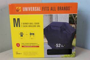 lot 53 image: NEW - Char-Broil Medium 2-Burner Performance Grill Cover