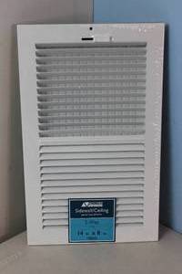 lot 115 image: NEW - Accord SidewallCeiling Register Vent 2 Way 14 X 8 #70214
