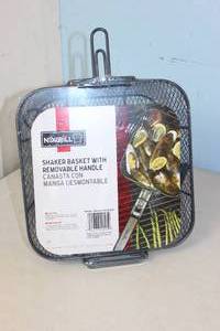 lot 164 image: NEW - Nexgrill Shaker Basket with Removable Handle