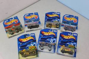 lot 379 image: 7 Hotwheels Cars