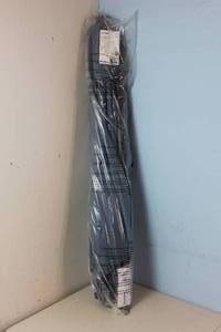 lot 76 image: NEW StyleWell 7.5 ft. Steel Market Outdoor Patio Umbrella in Denim Blue MSRP $59.99 DOES NOT INCLUDE STAND