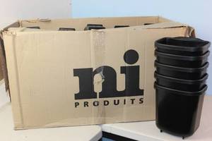 lot 517 image: 50 X ni Brand EZsorter Minibin 4 liters NIP-TS000004 each unit 20.3 cm  15.7 cm  22.9 cm