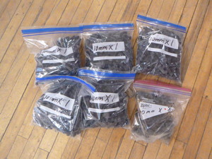 lot 39 image: 6 Bags of Metric Bolts