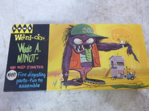 lot 88 image: Vintage Hawk Weird-Ohs Wade A. Minut Model Kit