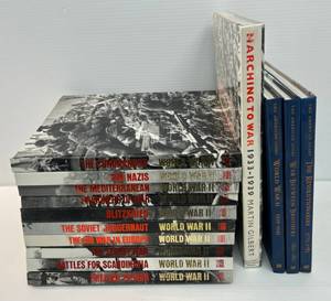 lot 14 image: Group Of War Books Including Time Life And More