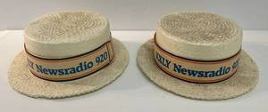 lot 24 image: Two Vintage KXLY Newradio 920 Advertising Hats