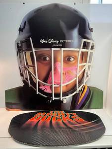 lot 30 image: Large Vintage Mighty Ducks Cardboard Theatre Lobby Display