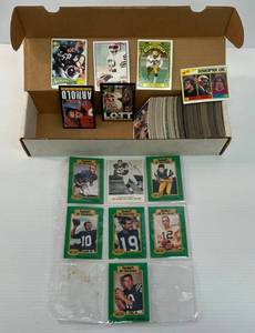 lot 52 image: Box Of Misc. Football Cards