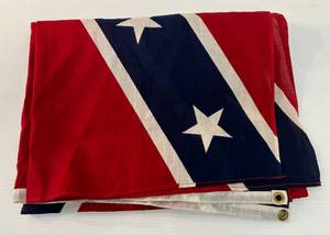lot 56 image: Vintage 55 x 33 Flag (Has Some Stains)