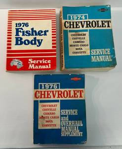 lot 82 image: Three 1970s Service Manuals
