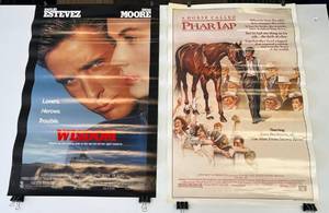lot 99 image: Two 1980s Movie Theatre Posters 1 (A Horse Called Phar Lap)  1(Wisdom) 27 x 40