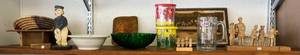lot 107 image: Shelf Full Of Misc. Vintage Items