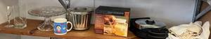 lot 139 image: Shelf Full Of Misc. Vintage Items