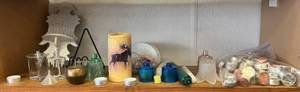 lot 143 image: Shelf Full Of Misc. Vintage Items