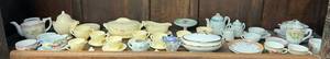 lot 152 image: Shelf Full Of Misc. Vintage Miniature Tea Sets Including Ideal Plastic And More