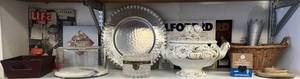 lot 156 image: Shelf Full Of Misc. Vintage Items