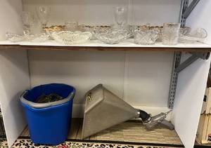 lot 179 image: Two Shelves Full Of Misc. Vintage Items