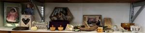 lot 194 image: Shelf Full Of Misc. Vintage Items