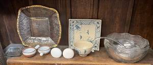 lot 209 image: Shelf Full Of Misc. Vintage Items Including Cantinaware And More