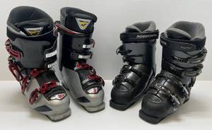 lot 216 image: Two Pairs Of Ski Boots  1 Rossignol Size 24.5 1 Nordica Cruise NFS Size 325 MM