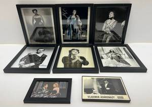 lot 224 image: Group Of Framed Autographed Photos Of Opera Singers