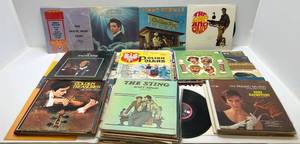 lot 226 image: Large Group Of Misc. Vintage Albums Including Elvis And More (Some Signed)