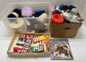 lot 241 image: Large Group Of Yarn And More