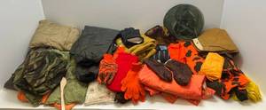 lot 267 image: Large Group Of Misc. Used Hunting Cloths And More