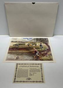 lot 277 image: 1993 Walter Haskel Hintons John Deeres People Print With COA # 0120 2500