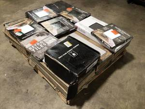 Mix lot of Ceramic Tile Flooring, Customer returns, Review all pictures