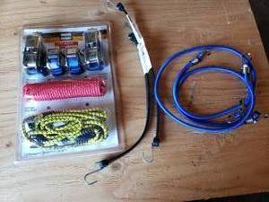 lot 3 image: Ratchet Straps, Rope and Bungees