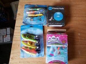 lot 44 image: Water Toys and Mini Pilates Ball